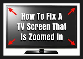 In most cases the lock is present randomly. How To Fix A Tv Screen That Is Zoomed In Picture Size Adjustment