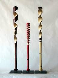 Baseball Bat Sculpture Recyclart Baseball Bat Baseball Baseball Art