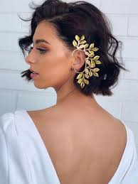 Orelhas de Elfo Quartzo Rosa Ear Cuff