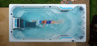 We Ll Install And Maintain Your Swim Spa For You You Won T Have To Worry About A Thing Visit Our Store In Frisc Cool Swimming Pools Endless Pool Spa Spa Pool