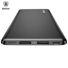 Baseus 10000mah Power Bank For Iphone Xiaomi Mi Ultra Slim Powerbank Poverbank Mobile Phone External Battery Charger 10000 Mah With Images External Battery Charger