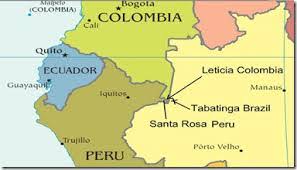 Las conversaciones para la suscripción de un tratado de límites se iniciaron muy poco tiempo después de la liberación de españa y se dieron durante un período muy largo, que concluyó. Tuerto Pero Veo Todo Triple Frontera Entre Brasil Colombia Y Peru