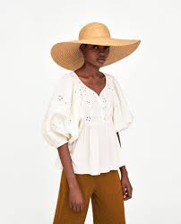 Embroidered Top Details 3 290 Rsd Color Ecru 7521 092 Beautiful Blouses Fashion Embroidered Top