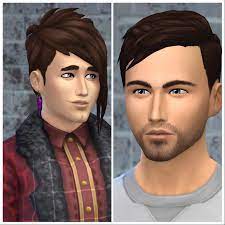 I gave Caleb Vatore a tiny makeover, because girl, that hair aint it. :  rSims4