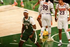 The national basketball association is a professional basketball league in north america. Nba Finals Game 3 Rapid Recap Bucks 120 Suns 100 Brew Hoop