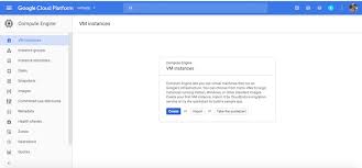 Click on 'select a project' Cloud 101 Introduction To Aws Azure And Google Cloud Introduction To The Google Cloud Console Using The Compute Engine Api
