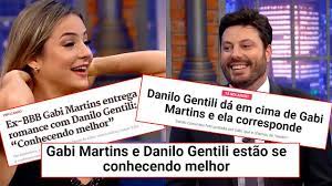 Os rumores se confirmaram mais ainda após danilo gentili começar a comentar nas fotos de gabi martins com um teor um pouco mais picante nas mensagens. The Noite Tirinhas Danilo Gentili E Gabi Martins Facebook
