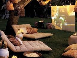 Summer Diy Build A Backyard Theater Momtastic Backyard Backyard Movie Theaters Outdoor Living