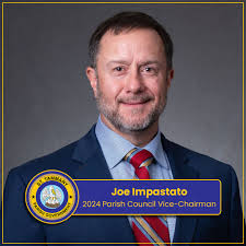 Councilman Joe Impastato was recently elected as Vice-Chairman of the St.  Tammany Parish Council for this year! Vice-Chairman Impastato serves  District 7, which covers the wonderful people of our Lacombe community. For