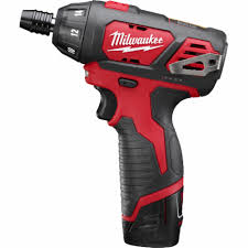 Milwaukee M12 Compact Light Weight Cordless Screwdriver Kit 1 4 In Chuck 175 In Lb Torque 12 V Lithium Ion Battery Blackhawk Industrial Supply