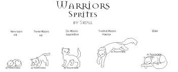 Warrior cat colouring pages warrior cats pinterest. Free Warriors Cats Sprites By Nova Nocturne On Deviantart