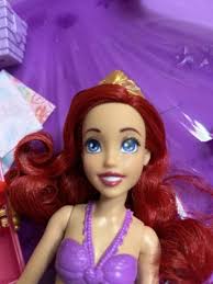 Disney Princess 12.7" Ariel Doll Red Hair/Blue Eyes and Pool Set with  Moldable Sand Inspired by Disney the Little Mermaid : Target