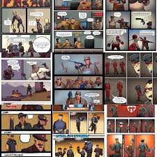 team fortress comics, tf comics # 7, final of story of | Stable Diffusion |  OpenArt