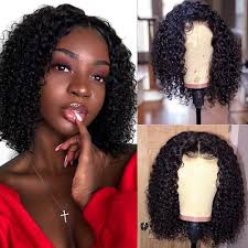 African american loose wave curly bob. Buy Larhali Short Curly Bob Wigs Brazilian Virgin Human Hair 13x4 Lace Front Wigs Kinky Curly Hair For Black Women Pre Plucked With Baby Hair 150 Density 8 4x4 Online In Kazakhstan B085gbtv65