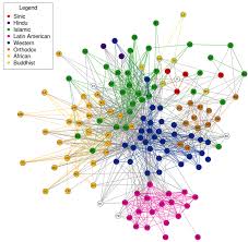 A map of worldwide email traffic, created with R (Revolutions)
