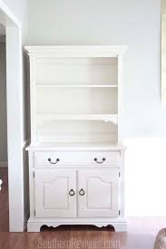 I've been in weird buying used furniture frenzy the past month. Farmhouse China Cabinet Makeover Furniture Revival Southern Revivals