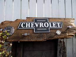 Chevy Reclaimed Wood Sign Chevy Hooks Chevy By Boardsbottlesnmore 65 00 Reclaimed Wood Signs Classic Car Decor Wood Signs