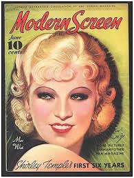 Modern Screen June 1935. (Mae West Cover) by Cannon, Regina, ed: Pictorial  wrappers (1935) First Edition.