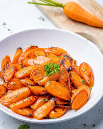 Meanwhile, simmer 2 tablespoons cider vinegar, 1 tablespoon olive oil, 2 teaspoons. Roasted Honey Glazed Carrots Healthy Fitness Meals