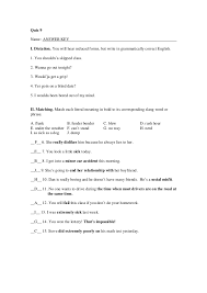 You can do the exercises online or download the worksheet as pdf. Slang Worksheets Quizzes