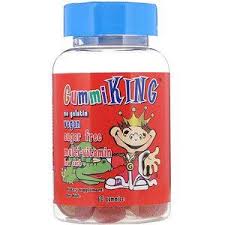 Gummiking Multi Vitamin For Kids Sugar Free 60 Gummies Vitamins For Kids Multivitamin Fruits For Kids