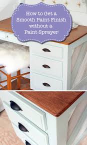 This removes loose dust, but you still need to get rid of the rest. How To Get A Smooth Paint Finish Without A Paint Sprayer Pretty Handy Girl