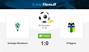 Santiago wanderers is playing next match on 22 may 2021 against o'higgins in primera division.when the match starts, you will be able to follow santiago wanderers v o'higgins live score, standings, minute by minute updated live results and match statistics. Football Santiago Wanderers 1 0 O Higgins Result And Match Statistics Online Live Result December 26 2020