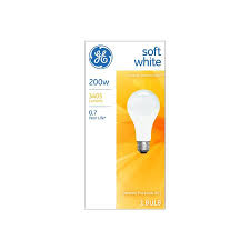 Ge 200 Watt Dimmable A21 Light Fixture Incandescent Light Bulb In The Incandescent Light Bulbs Department At Lowes Com