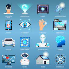 Free Vector Future Technologies Icons