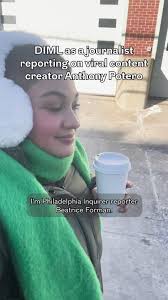 Filming myself shadowing a viral content creator