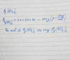 Cine Imi Spune Cum Se Calculeaza Masa Molara La Mg No3 2 Brainly Ro
