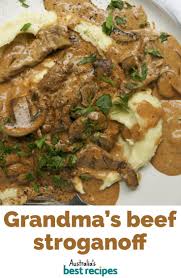 Grandma S Beef Stroganoff Recipe In 2020 Bbc Good Food Recipes Recipes Food Network Recipes