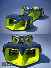 سيارة roborace أول سيارة سباق فورميولا دون سائق سيارات صورة ٣ toy car racing car