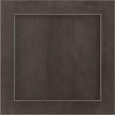 American Woodmark 14 9 16 In X 14 1 2 In Cabinet Door Sample In Leesburg Cherry Slate Grey American Woodmark Cabinets Cherry Wood Cabinets Staining Cabinets