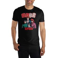 Also set sale alerts and shop exclusive offers only on shopstyle. Bioworld Yu Yu Hakusho Anime Cartoon Mens Black Graphic Tee Xx Large Walmart Com Walmart Com