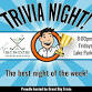 Trivia Night @ The Birdie | Trivia on the Water
