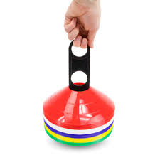 Flexible elza in spandex (film). In 5 Colors 50 Flexible Disc Sport Cones Storage Stand For Agility Training Sporting Goods Suprabionano Outdoor Sports