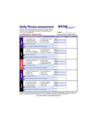26 Printable Exercise Chart Pdf Forms And Templates