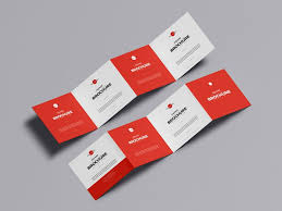 Square Four Fold Brochure Free Psd Mockup In 2020 Brochure Mockup Free Brochure Mockup Free Psd