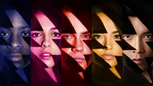 Se trata la ranger amarilla tini, interpretada por becky g. Wallpaper Power Rangers Team Dacre Montgomery Becky G Superhero Movies 11670