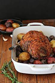 Herb Roasted Leg Of Lamb Recipe Easter Dinner Recipes Lamb Recipes Roast Lamb Leg
