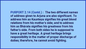 Bhagavadgita Daily Reading Bhagavad Gita Relatable