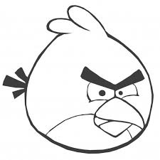 Angry Birds Para Colorear