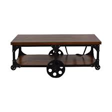 Coaster glass top contemporary coffee table in black. 73 Off Coaster Fine Furniture Coaster Fine Furniture Coffee Table With Casters Tables