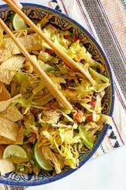 Black Bean Taco Salad With Lime Vinaigrette Black Bean Taco Salad Recipe Black Bean Tacos Black Bean Taco Salad Recipe Chicken Recipes