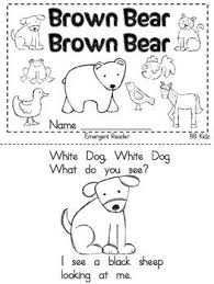 Brown Bear Brown Bear Emergent Reader And Activities Brown Bear Book Brown Bear Emergent Readers