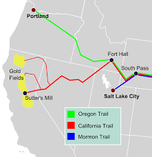 The most direct path would. California Trail Wikipedia