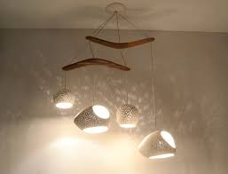 Claylight Boomerang Large Ceramic Chandelier Unique Light Etsy Pendant Light Fixtures Light Fixtures Unique Light Fixtures