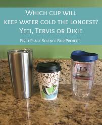 Which Cup Will Keep Water Cold The Longest Yeti Tervis Or