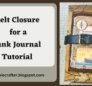 Belt Closure for a Junk Journal Tutorial